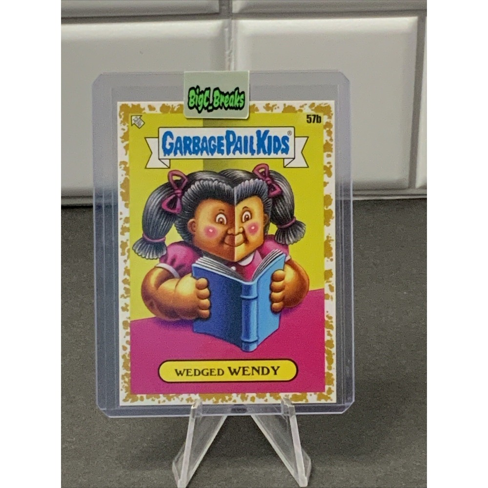 2022 Garbage Pail Kids Book Worms Wedged Wendy 57a GPK  11/50